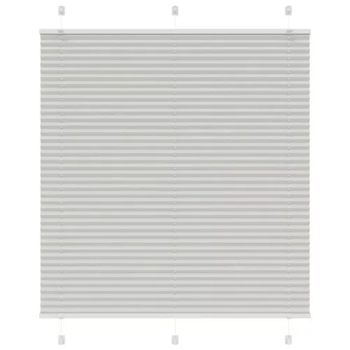  pliszírozott redőny világosszürke 120x100 cm szövetszélesség