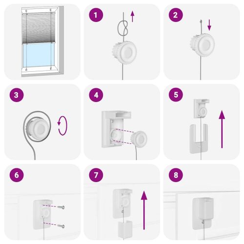  pliszírozott redőny Fehér 70x150 cm szövetszélesség 69,4 cm