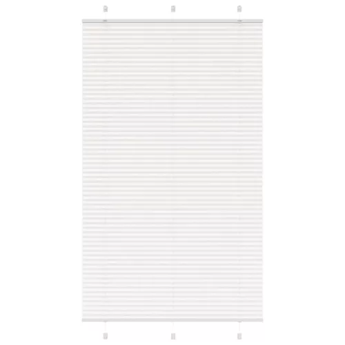  pliszírozott redőny Fehér 120x200cm szövetszélesség 119,4cm