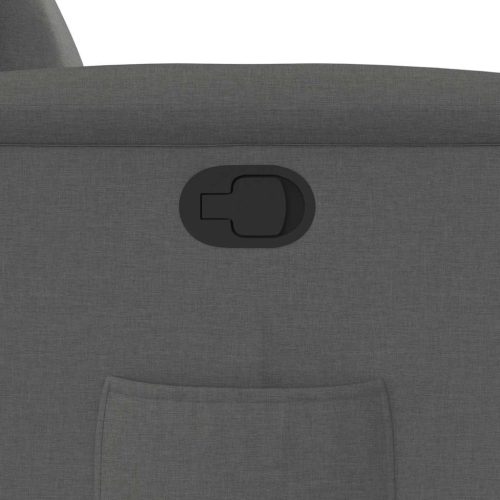  sötétszürke szövet dönthető fotel