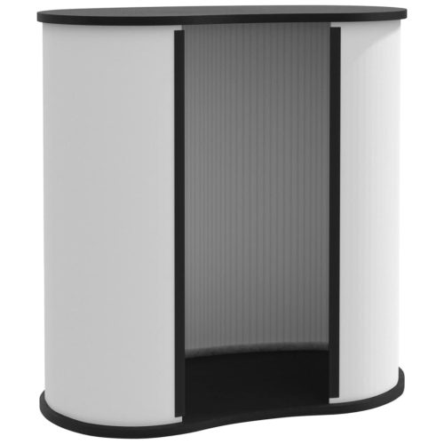  összecsukható szerelt fa kiállítási pult 90 x 48 x 93 cm