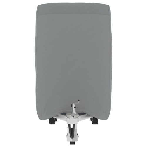  ló utánfutó huzat szürke 376x168x240 cm nem szőtt szövet