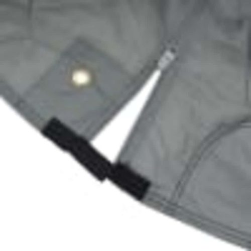  ló utánfutó huzat szürke 376x168x240 cm nem szőtt szövet