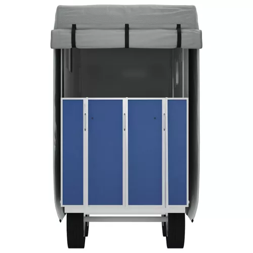  ló utánfutó huzat szürke 396x178x250 cm nem szőtt szövet