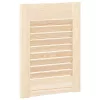  tömör fenyőfa lamellás szekrényajtó 39,5x29,5 cm