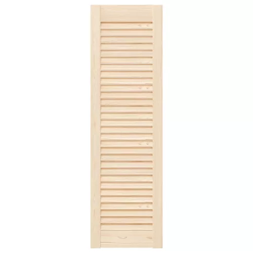  tömör fenyőfa lamellás szekrényajtó 99x29,5 cm