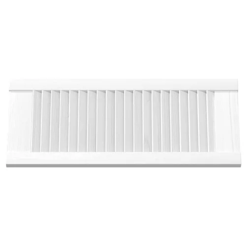  fehér lamellás szekrényajtó 61,5 x 29,5 cm