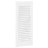  fehér lamellás szekrényajtó 61,5 x 29,5 cm