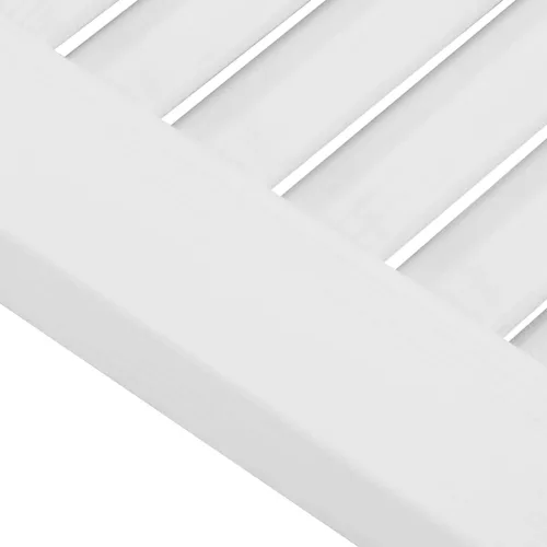  fehér lamellás szekrényajtó 61,5 x 29,5 cm