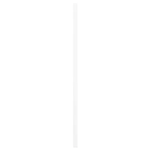  4 db fehér lamellás szekrényajtó 61,5 x 29,5 cm