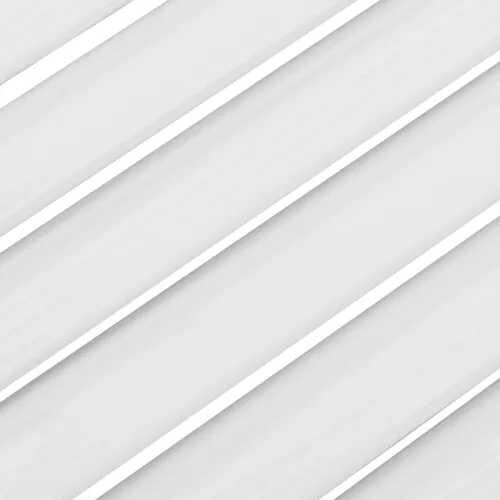  2 db fehér lamellás szekrényajtó 69 x 29,5 cm