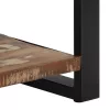  konzolasztal többszínű 100x35x75cm tömörfa újrahasznosított fa