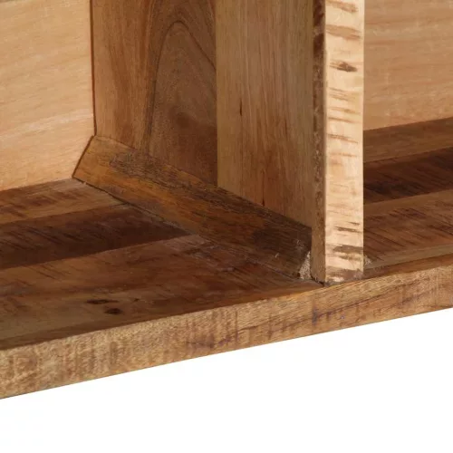  tömör nyers mangófa TV-szekrény 80x30x25 cm