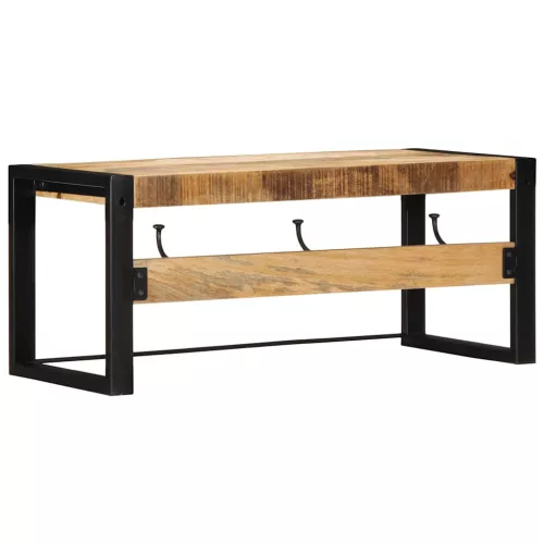  tömör nyers mangófa fogas 80x35x35 cm