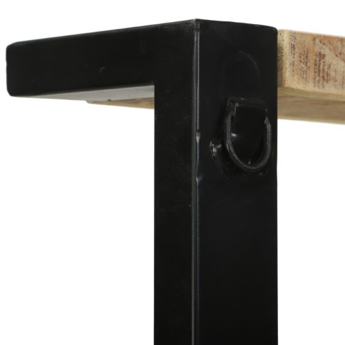  Konyhai állvány 80x40x160 cm Tömör rusztikus mangófából