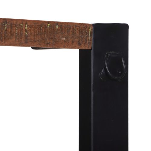  Konyhai Polc Többszínű 80x40x160 cm Szilárd Fa Újrahasznosított