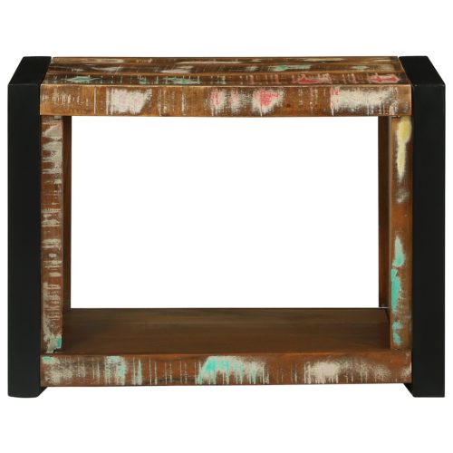  Fali Kocka 55x35x40 cm Tömör Fa Újrahasznosított