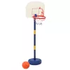  kosárlabda állvány labdával és pumpával Állítható 90/121 cm