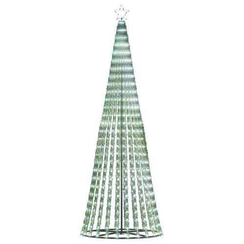  hideg fehér LED karácsonyfa 475 LED 247 cm