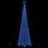  kék LED karácsonyfa tüskékkel 1534 LED 500 cm