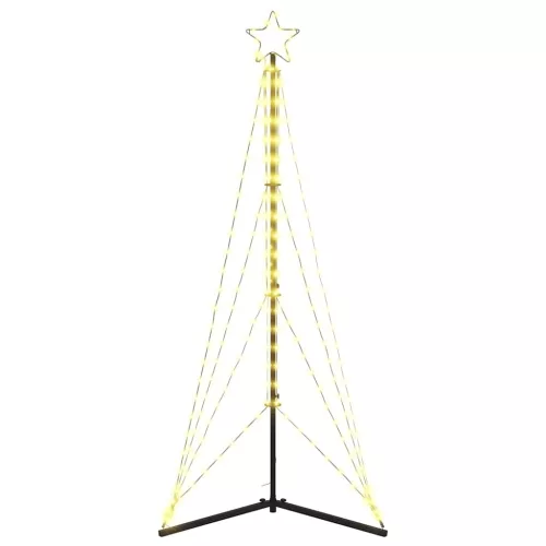  meleg fehér LED karácsonyfa 363 LED 182 cm