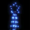  kék LED karácsonyfa 363 LED 182 cm