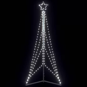  hideg fehér LED karácsonyfa 483 LED 240 cm