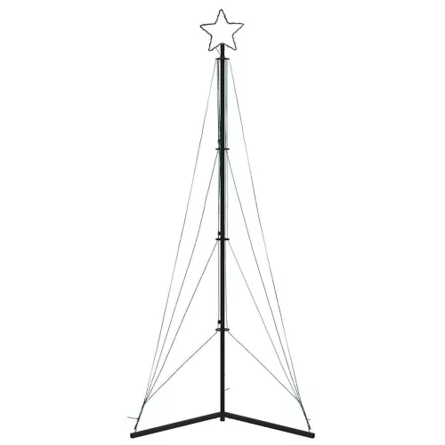  hideg fehér LED karácsonyfa 483 LED 240 cm