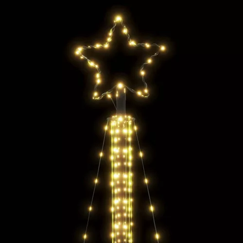  meleg fehér LED karácsonyfa 525 LED 302 cm