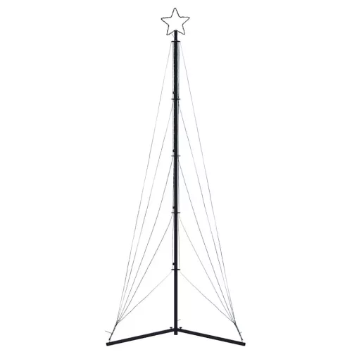  színes LED karácsonyfa 525 LED 302 cm