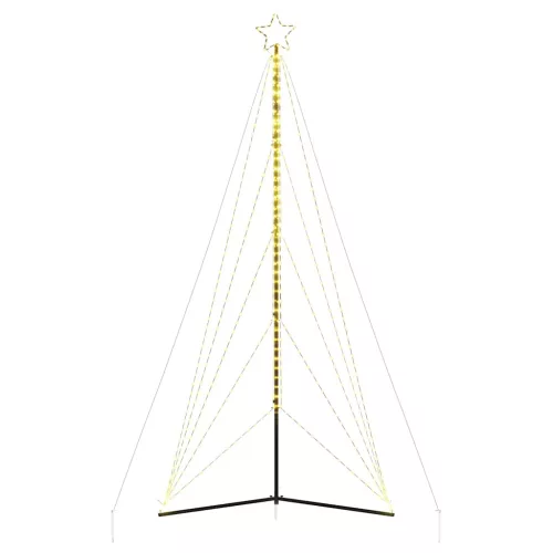  meleg fehér LED karácsonyfa 615 LED 404,5 cm