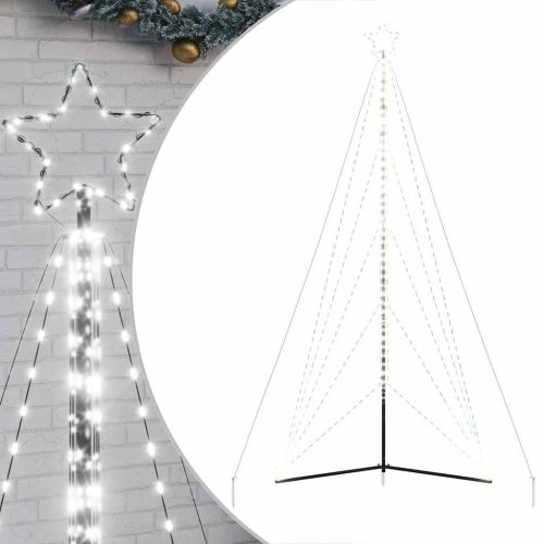  hideg fehér LED karácsonyfa 615 LED 404,5 cm