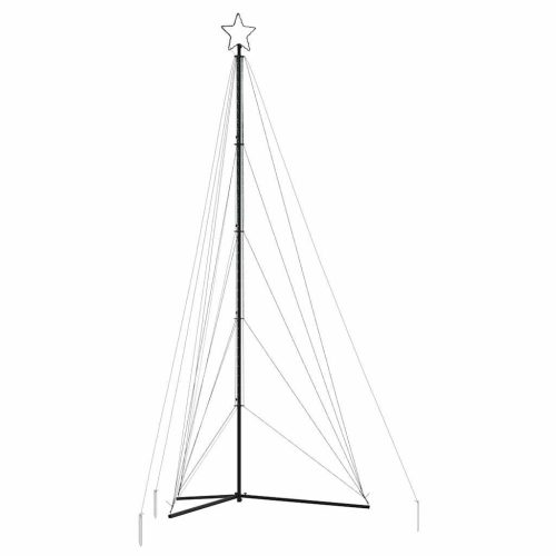  hideg fehér LED karácsonyfa 615 LED 404,5 cm