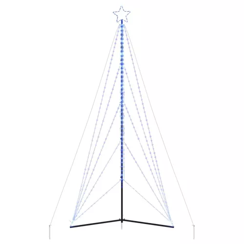  kék LED karácsonyfa 615 LED 404,5 cm