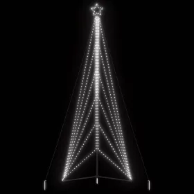  hideg fehér LED karácsonyfa 861 LED 478 cm