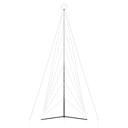  hideg fehér LED karácsonyfa 861 LED 478 cm