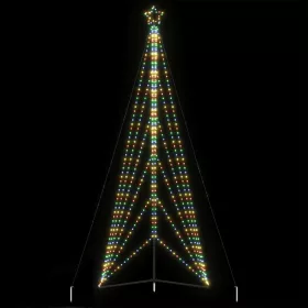  színes LED karácsonyfa 861 LED 478 cm