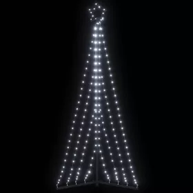  hideg fehér LED karácsonyfa 339 LED 187 cm