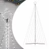  hideg fehér LED karácsonyfa 339 LED 182 cm