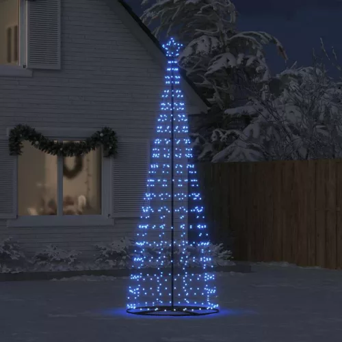  kék LED karácsonyfa 550 LED 300 cm