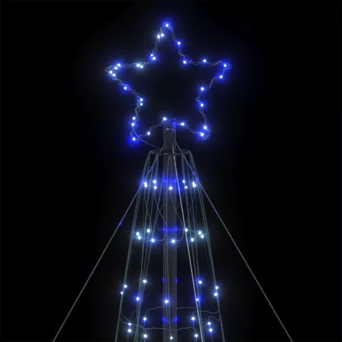  kék LED karácsonyfa 1534 LED 503 cm