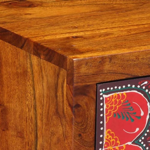  éjjeliszekrény 35x35x45 cm tömör fa akácfa