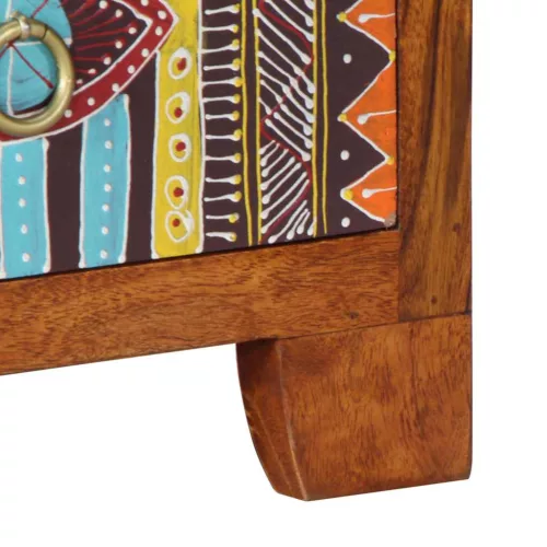  éjjeliszekrény 35x35x45 cm tömör fa akácfa