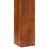 konzolasztal 80x35x75 cm tömör fa akácfa