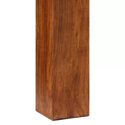  konzolasztal 80x35x75 cm tömör fa akácfa
