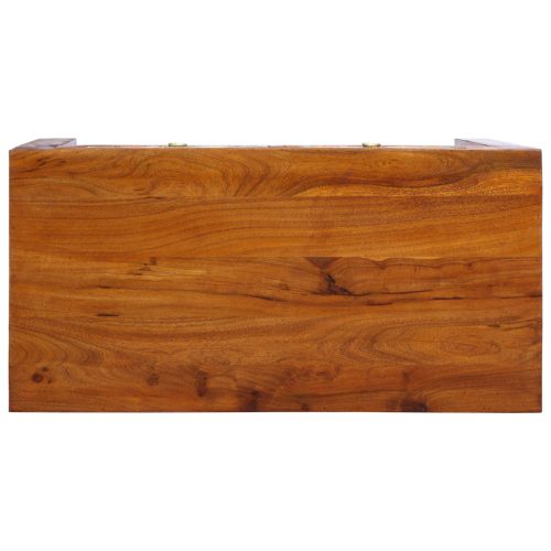  Íróasztal 100x50x75 cm Tömör akácfából