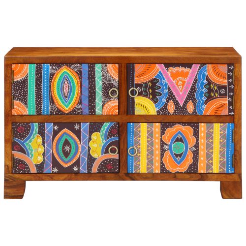  Cipőszekrény 90x35x55 cm Tömbfa Akáció