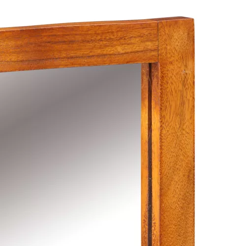  Pipereasztal Tükörrel Mézbarna Tömör Fa Akác