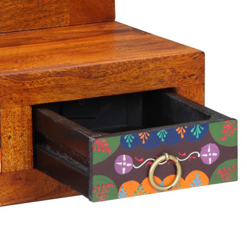  Fali szekrény 40x20x50 cm Tömör akácfa