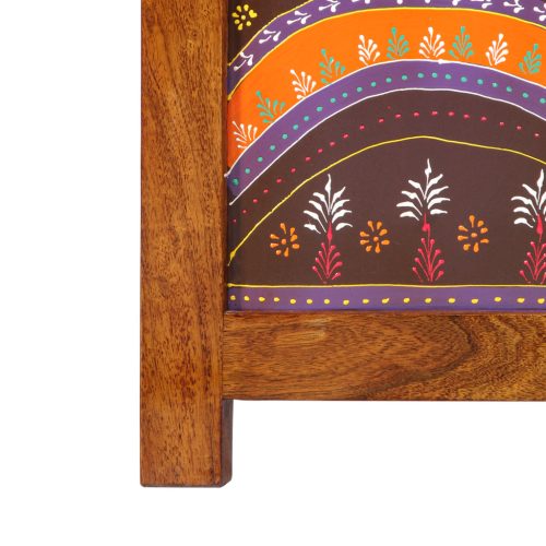  Szobaelválasztó 3 Panelem Mézbarna 35x1.5x160 cm Szilárd Fa Akácból